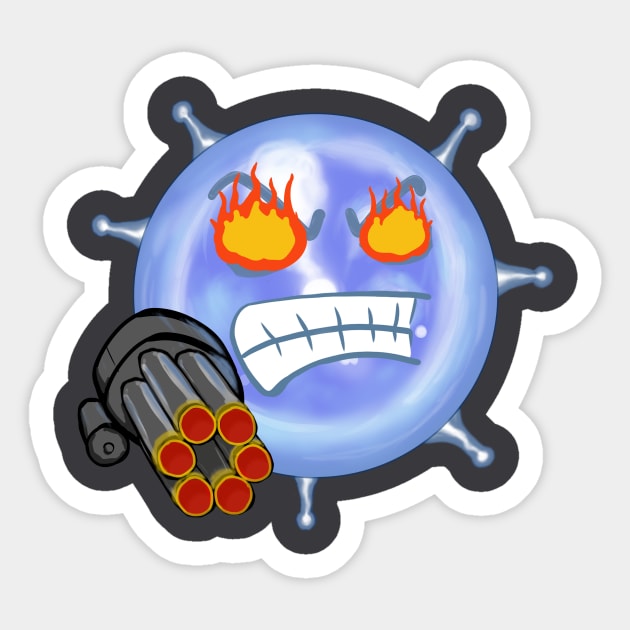 IO 2 Sticker by DeadLemur